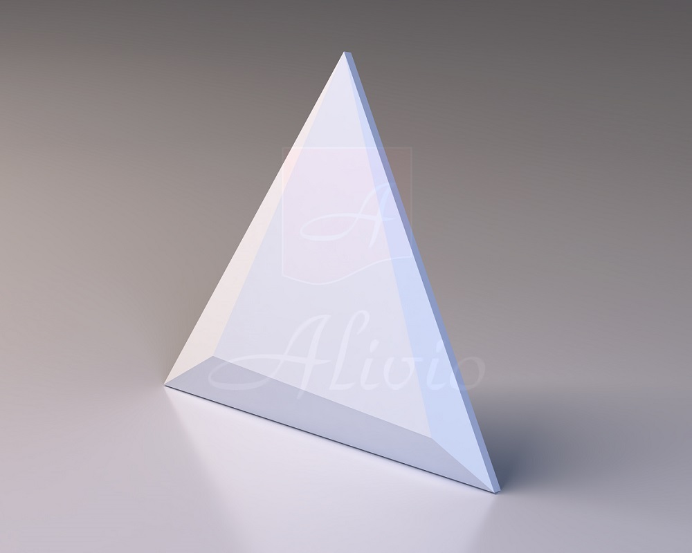Гипсовые 3Д панели на стену Piramide - 48х48х48см